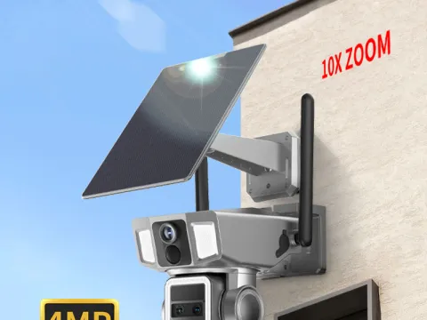 Solar Triple-Lens Linkage Camera